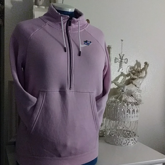 nike women's rally half zip sweatshirt